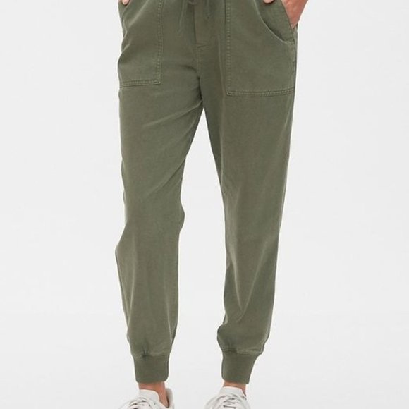 GAP Pants - GAP Utility Joggers in Army Olive Green